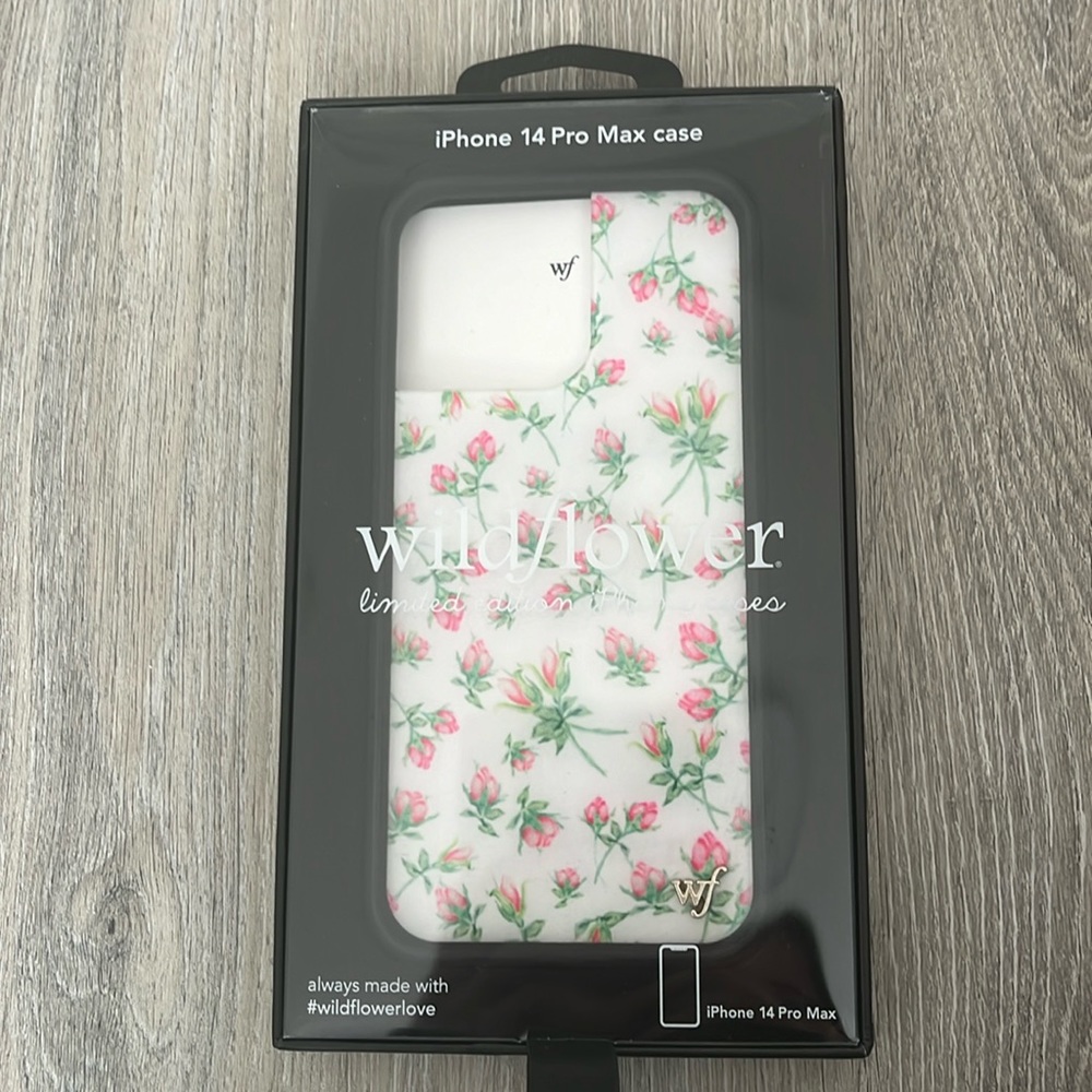 NEW! WILDFLOWER IPHONE 14 PRO MAX CASE